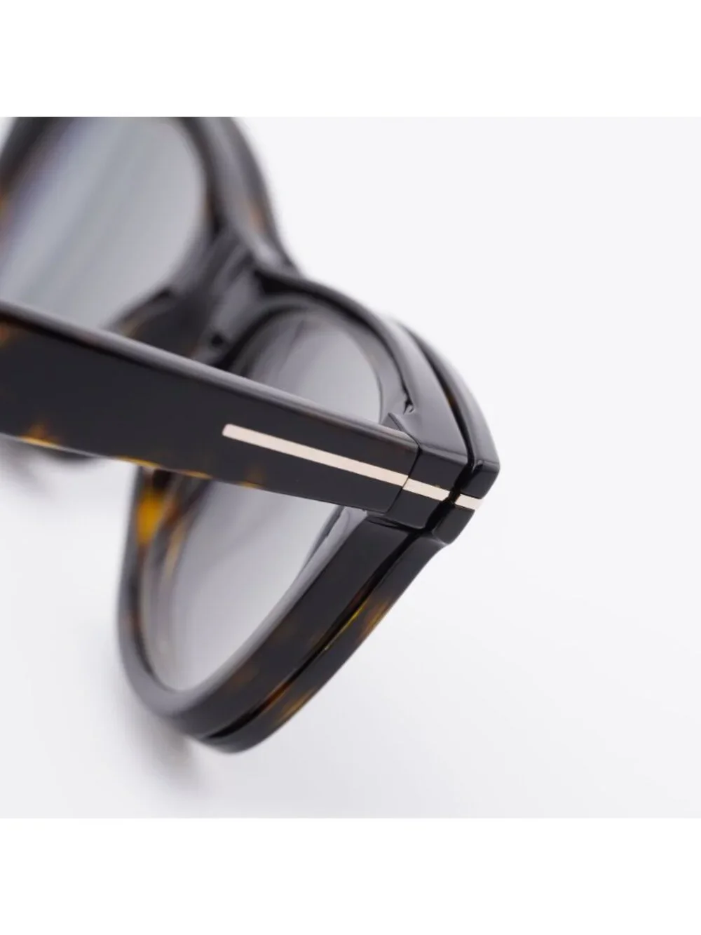 Tom Ford FT5970-B 052 Eyeglasses Havana 50mm Square Frame, Clip-On Creen